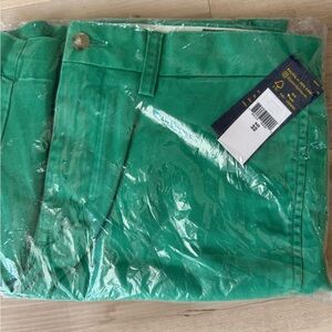 Polo Ralph Lauren Stretch Classic Fit Shorts Size Medium Green New with Tags